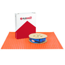 Flexheat Electric Underfloor Heating Cable with FLEX•GRID Decoupling Membrane Flexheat Electric Underfloor Heating Cable with FLEX•GRID Decoupling Membrane