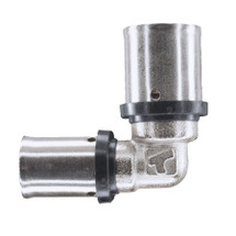 16mm x 25mm MLCP Brass Press Elbow Reducer 16mm x 25mm MLCP Brass Press Elbow Reducer