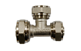 25mm x 20mm x 20mm MLCP Compression Tee with Reducer