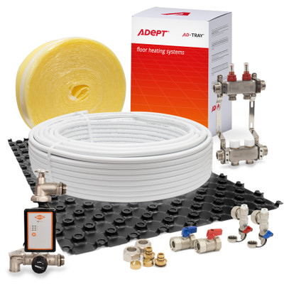 AD-TRAY In Screed Water Underfloor Heating Kits