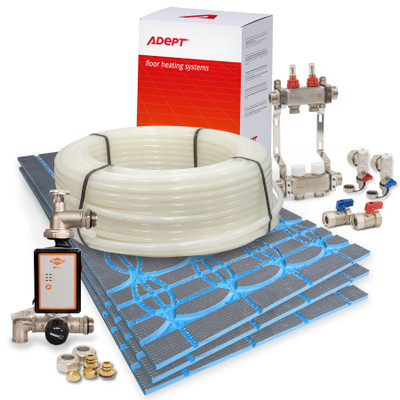 Adept AD-CXPS Water Underfloor Heating Kits Adept AD-CXPS Water Underfloor Heating Kits