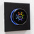 Adept Smart Dial WiFi Thermostat - Black - Angled View Of Menu Options