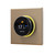 Adept Smart Dial WiFi Thermostat - Gold - Angled Home Screen View Adept Smart Dial WiFi Thermostat - Gold - Angled Home Screen View