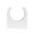 TekTools White Plastic Open Pipe Clips TekTools White Plastic Open Pipe Clips
