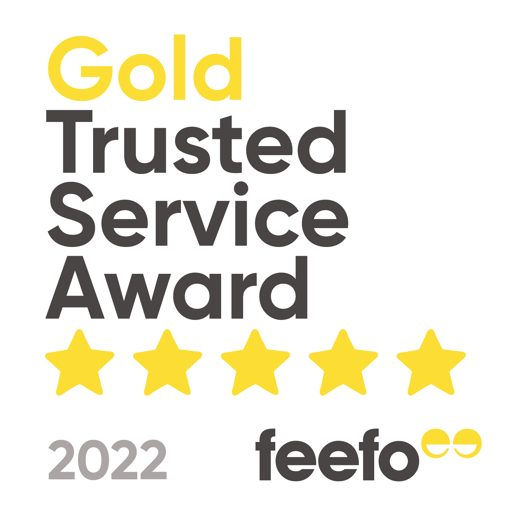 Gold Trusted Service Winner