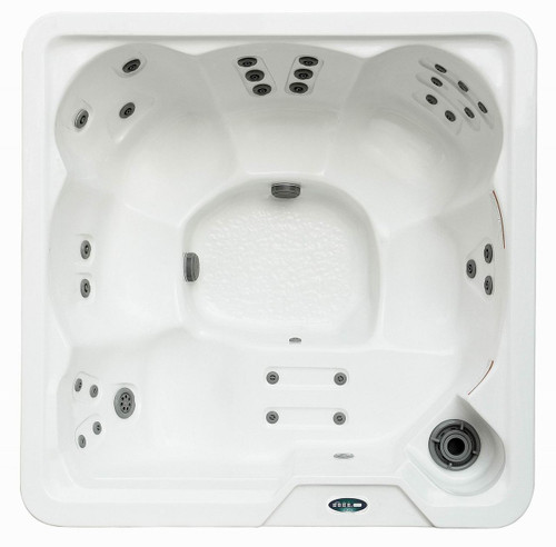 HT642W 6-Person Hot Tub with Built-In Lounger and 30 Jets