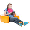 Fun & Function SensaSoft Squeezie Seat Large-Orange