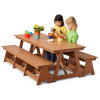 Jonti-Craft EverPlay Large Outdoor Table and Bench Set