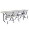 NPS 18"x96" Blow-Molded Seminar Folding Table