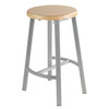 NPS Titan Stool w Solid Wood Seat 24"