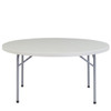 blow-molded folding table