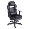 Alera Racing Style Ergonomic Gaming Chair w Black/Gray Trim