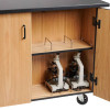 NPS Mobile Science Cabinet w Microscope Dividers