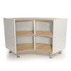 Whitney Brothers elevatED™ Curve Out Storage Cabinet 27"H
