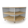 Whitney Brothers elevatED™ Curve In Storage Cabinet 27"H