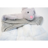 Bintiva Weighted Lap Bunny  Gray