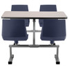 NPS Cluster Swivel Booth w MDF Core Tabletop 24"x48"