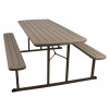 NPS Blow Molded Folding Picnic Table