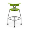 KI Ruckus Stool 30" w Casters and Bookbag Rack