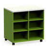 KI Ruckus Single-Face Cubbies Tote Station