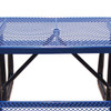 Leisure Craft 6' Portable Expanded Metal Picnic Table