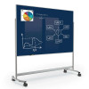 MooreCo 4'x6' Visionary Mobile Magnetic Glass Board
