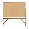 Ghent Mobile Reversible Board Wood Frame Cork/Cork
