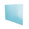 Ghent Aria 2'H x 3'W Magnetic Low Profile Horizontal Glassboard w Magnets