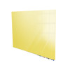 Ghent Aria 3'H x 4'W Magnetic Low Profile Horizontal Glassboard w Magnets