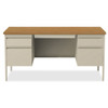 Lorell Fortress Double Pedestal Desk 60"x30"