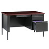 Lorell Fortress Right Pedestal Desk 48" x 30"