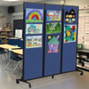 Screenflex Light Duty Room Divider 6' H x 6' 3" L