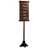 Woerner 234 Hymn Board with Stand