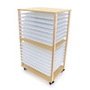 Whitney Brothers Mobile Art Drying Rack