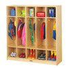 Jonti-Craft 5 Section Coat Locker