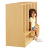 Jonti-Craft Toddler 5 Section Coat Locker w Step