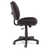 Alera Interval Swivel/Tilt Task Chair 100% Acrylic Black Upholstery
