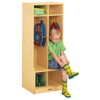 Jonti-Craft 2 Section Coat Locker w Step