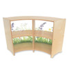 Whitney Brothers Nature View Curve Out Cabinet 24H