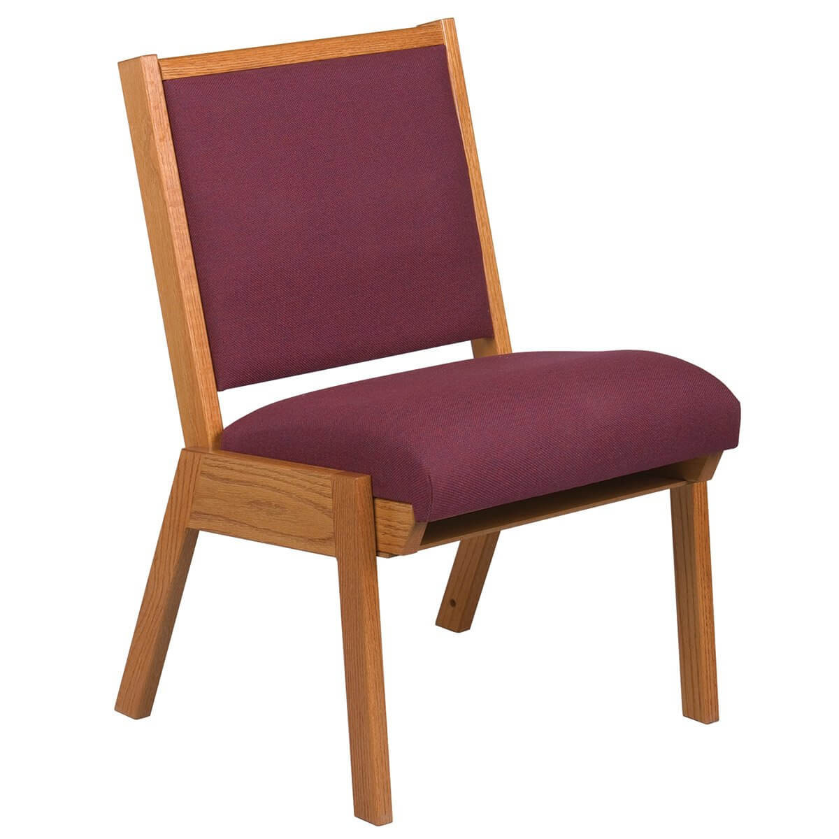 Imperial Woodworks 8707 Stackable Oak Wood Chair