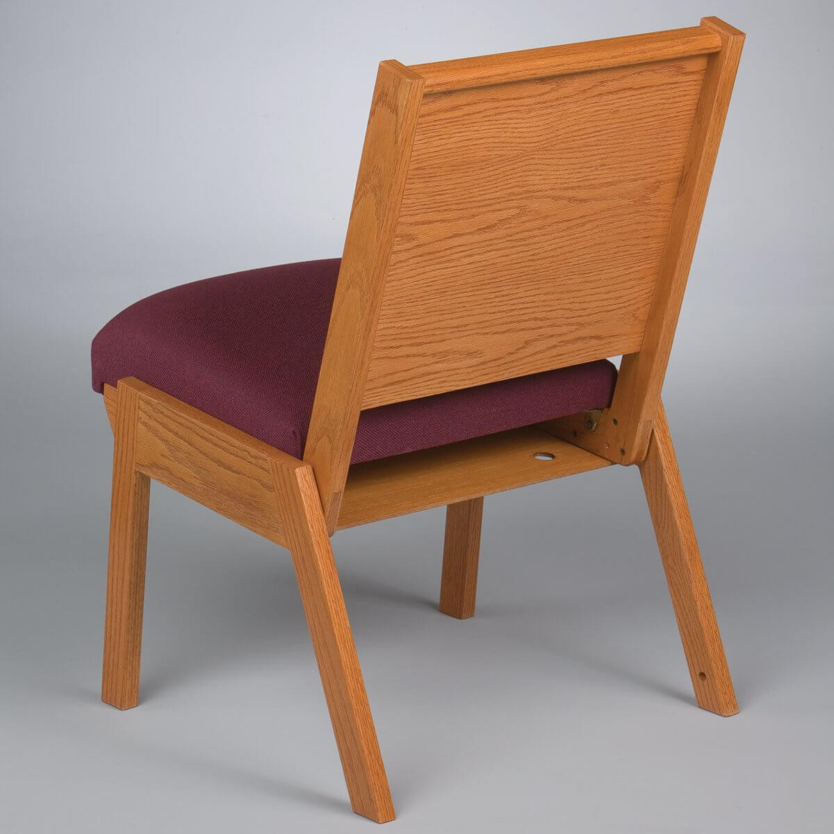 Imperial Woodworks 8707 Stackable Oak Wood Chair