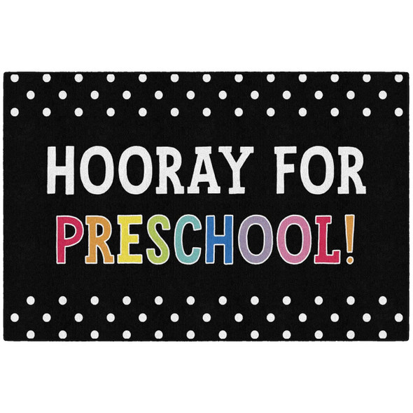 Flagship Carpets 5'x7'6" Rug - Hooray For Preschool!