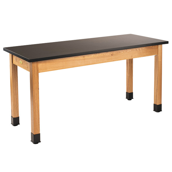 NPS 24" x 60" Science Lab Table w Chemical Resistant Top