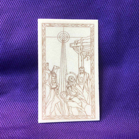 OCO Small Christmas Wafers w Greeting Packet 100 Pks-Polish