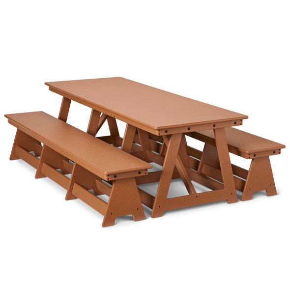 Jonti-Craft EverPlay Large Outdoor Table and Bench Set