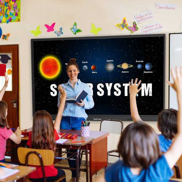 OneScreen 65" 4K UHD Touchscreen T7 Smart Board
