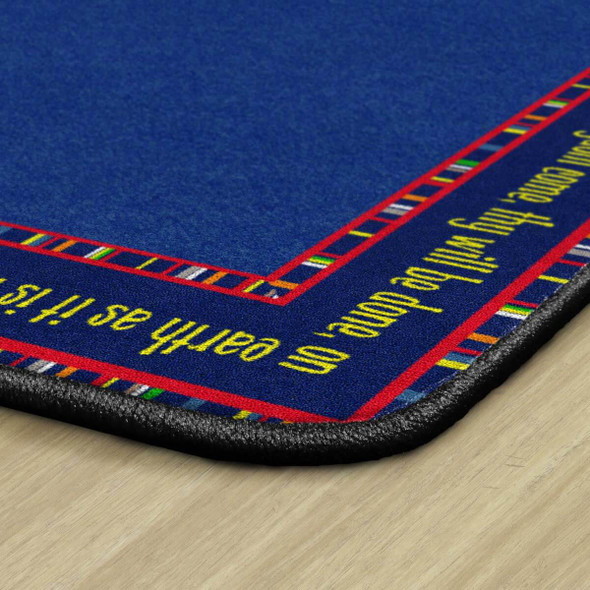Flagship Carpets 6'x8'4" Rug - The Lord's Prayer