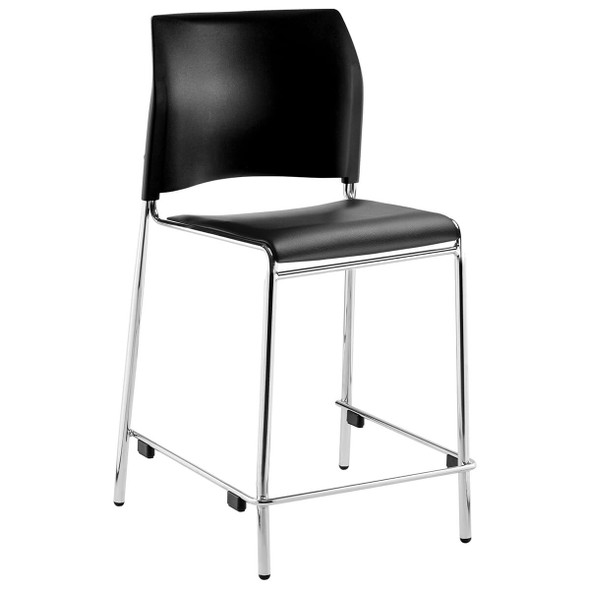NPS 8700 Series Padded Cafetorium Stool 24" Seat Ht