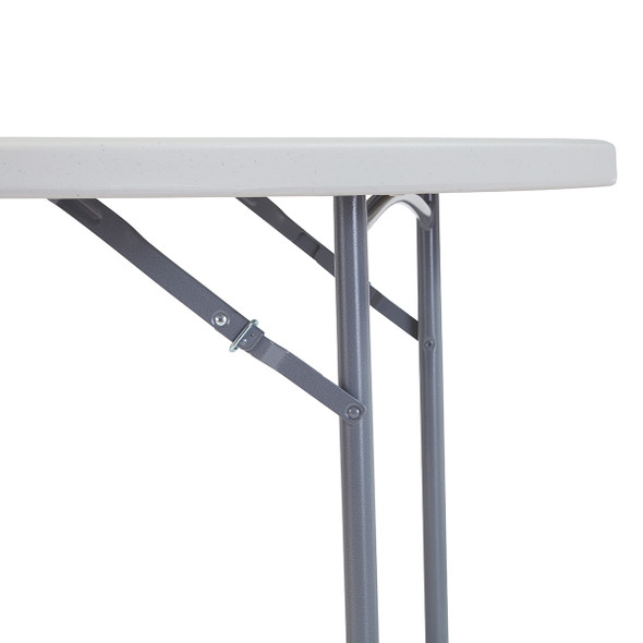 NPS 71" Round Blow-Molded Folding Table