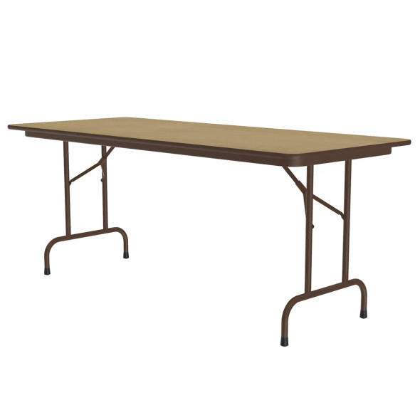 Correll 30"x72" Deluxe HPL Folding Table, Fusion Maple